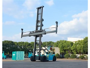 科尼E-ACE電動空箱堆高機(jī)在上海隆重發(fā)布！